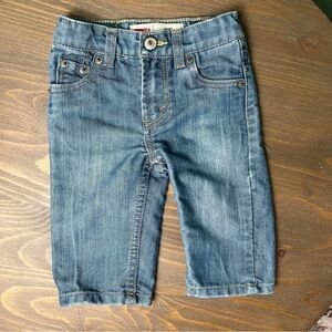 Levi’s Baby Boy 514 Slim Straight Blue Jeans Size 6-9 Months